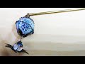 螺旋魔法陣の簪レジン♪Spiral magic circle an ornamental hairpin resin♪