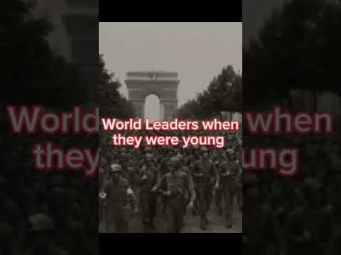 World Leaders When They Were Young Shorts Ww2 Stalin Churchill