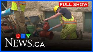Watermain break disrupts Dewdney Avenue | CTV News Regina at Six June 18, 2026