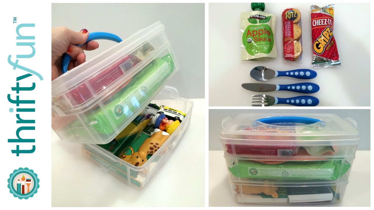 Making a Toddler Restaurant Kit | ThriftyFun