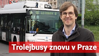 Comeback of trolleybuses to Prague. Through which places they will go?