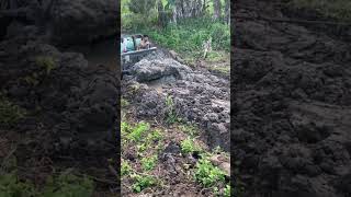#shortvideo #tractor  #lovetractor Heavy Tractor stuck in Mud 41