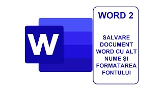 Word 2 - Formatarea Fontului