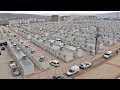 Elazığ'da kurulan konteyner kentte 500 depremzede anahtarını teslim aldı