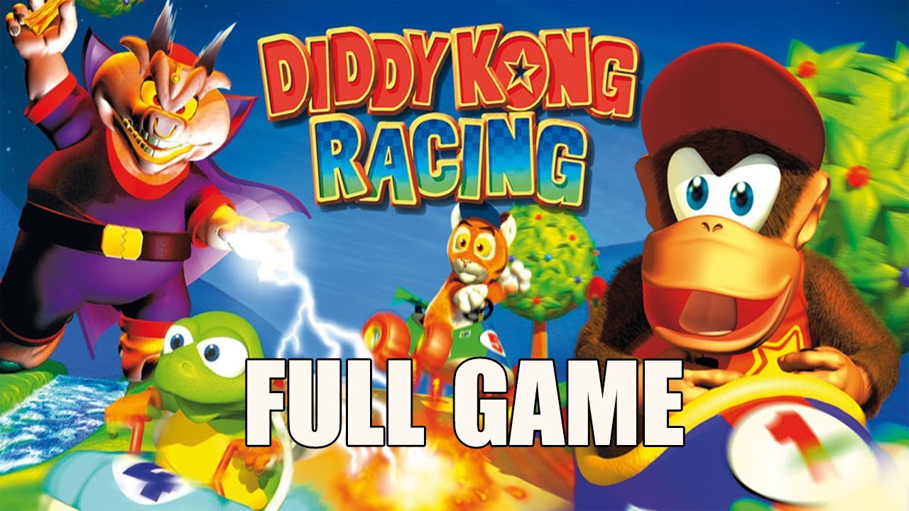 Diddy Rails Game Diddy Kong Racing - Full Game Walkthrough Gameplay - No Commentary ...