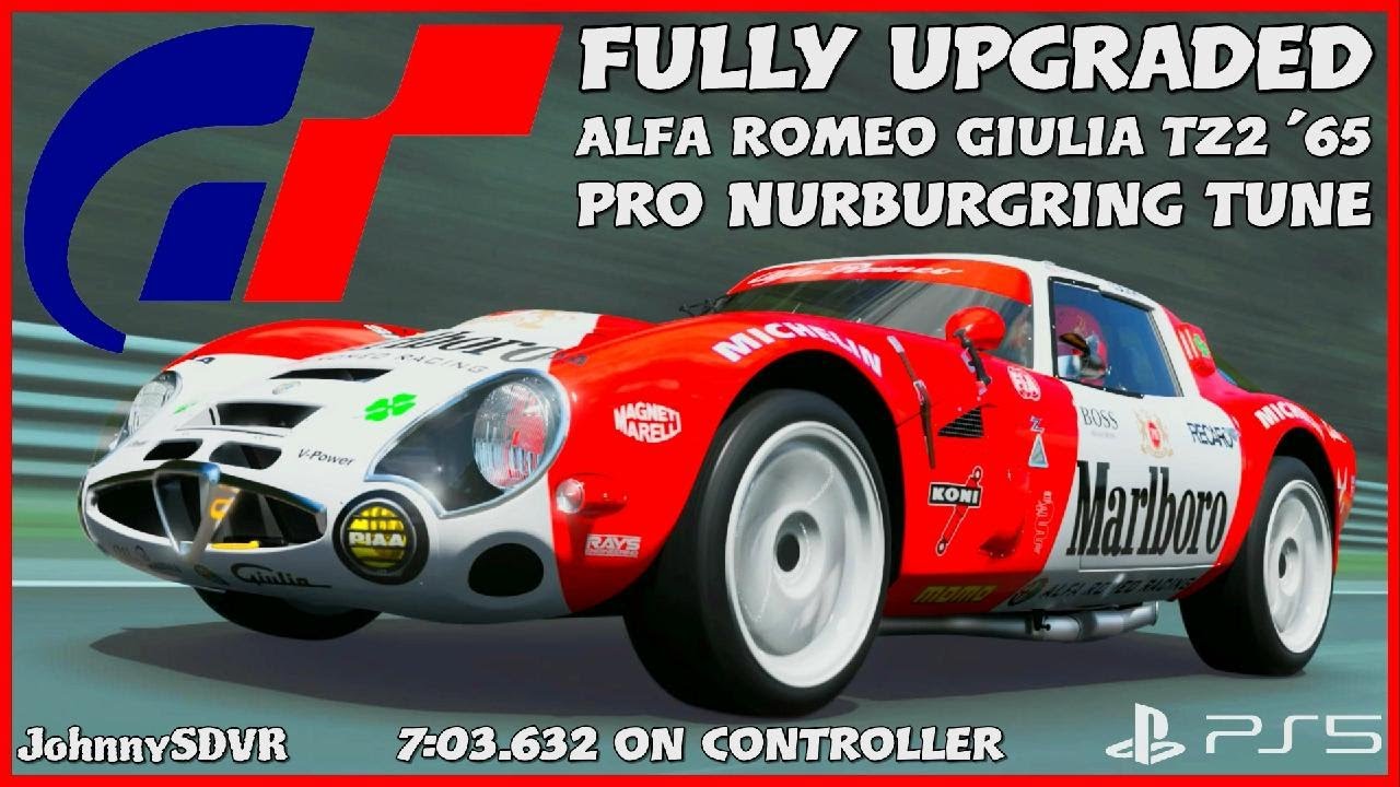 Gran Turismo 7 - Alfa Romeo Giulia TZ2 Pro Tune | Nurburgring 7:03.632 ...