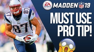 Madden 19 Secret Pro Tip to Pick Up More Yards!