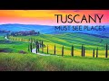 TUSCANY Places to visit (Florence, Pitigliano, Siena, Lucca Volterra San Gimignano, Montepulciano)