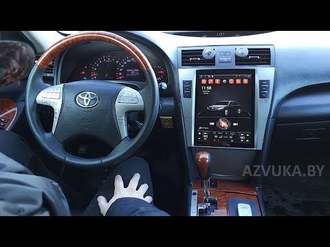 Tesla Style Android-магнитола для Toyota Camry V40 от AZVUKA.BY