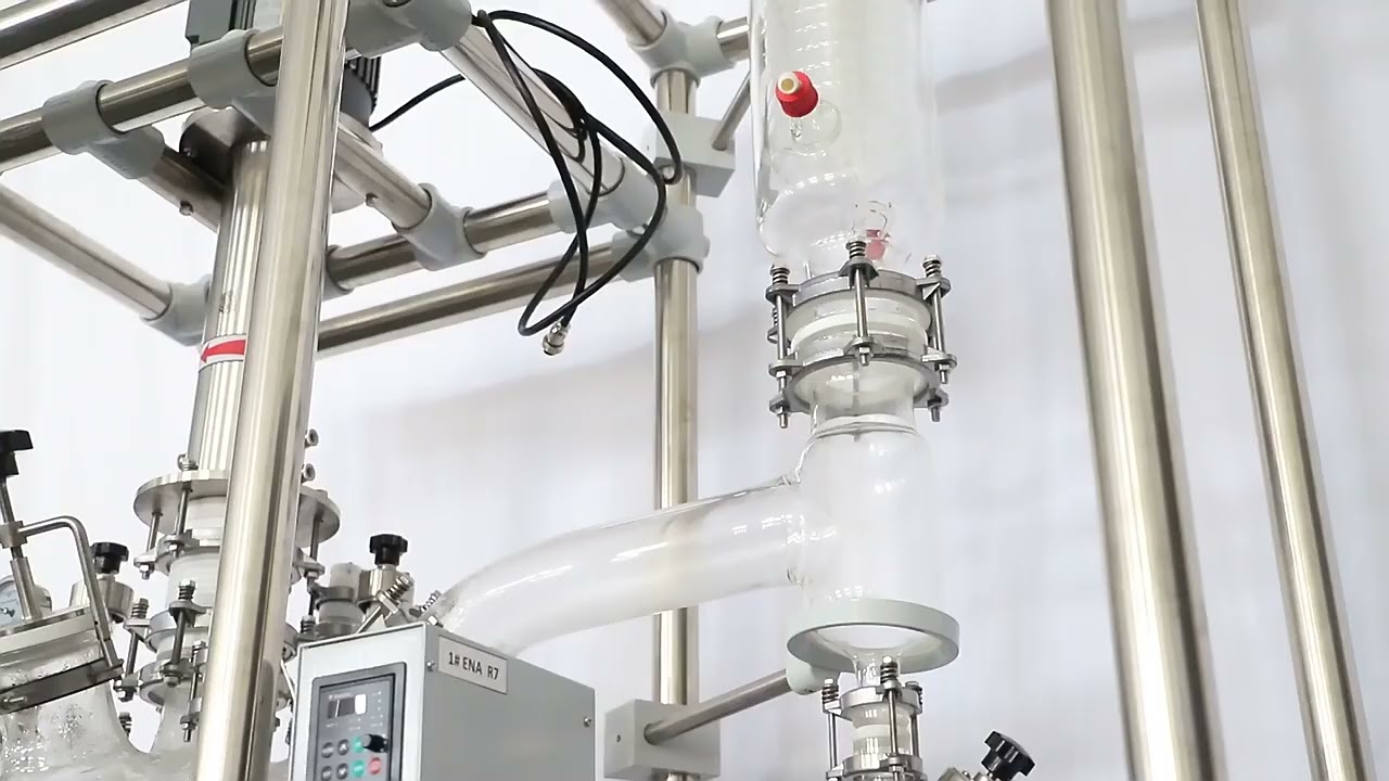 High-Low Reaction Vessel Series Reactor Borosilicate Glass 5l 10l for Lab Glass Reactor