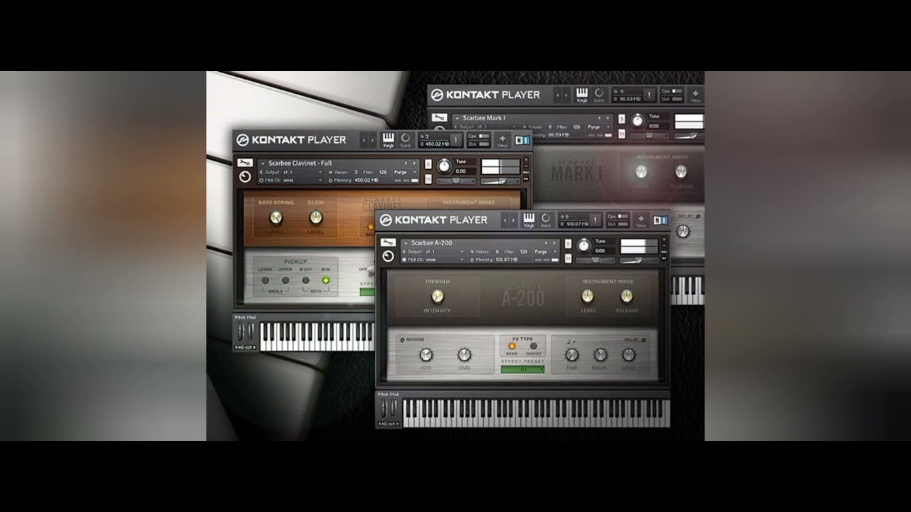Western Musician.Scarbee Vintage Keys KONTAKT Library. Library vst