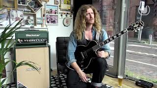 Jared James Nichols - Interview bij de presentatie van zijn Blackstar signature amp