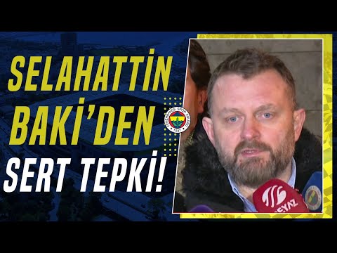 Fenerbahçe'de Selahattin Baki'den Deniz Türüç'e Sert Tepki! \