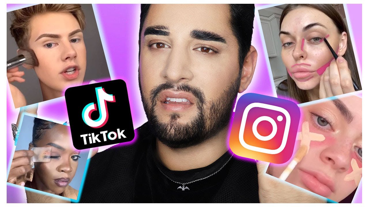 MORE TIKTOK AND INSTAGRAM HACKS! | Pro MUA Reacts 
