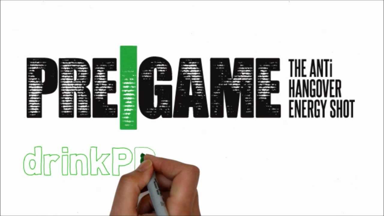 Best Cure for a Hangover - PRE|GAME: The Anti-Hangover Energy Shot - YouTube