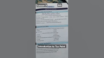 #computer#leson-3 introduction to Tux paint class 6th PSEB .