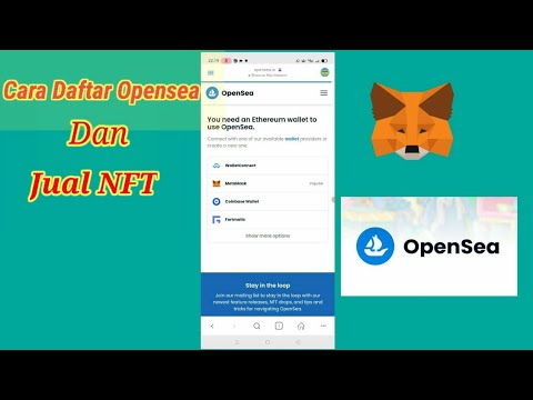 Cara jual nft di opensea