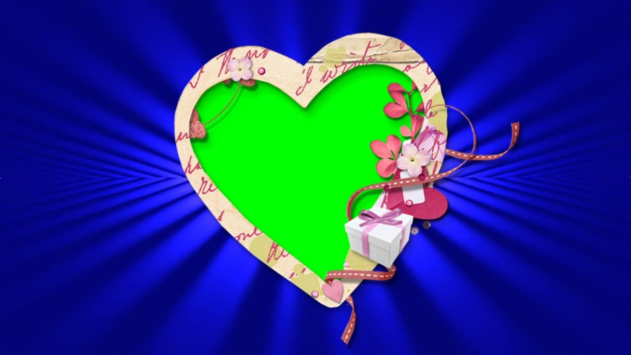 Wedding Background Frame Free Download in HD | HD Heart Shape Motion Background | DMX HD BG 116