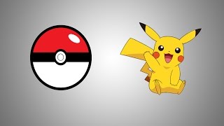 How to draw a simple Pokemon Ball using Illustrator