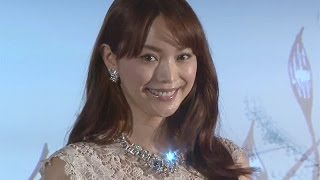 蛯原友里が登場！　資生堂「ベネフィーク」新スキンケア発表会(1)