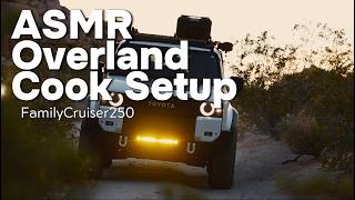 ASMR - Land Cruiser 250 Overland Cook Setup