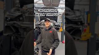 Performance shop walk through 🔧 #workshop #garage #performancecars #supercars #tuning #enginebuilds