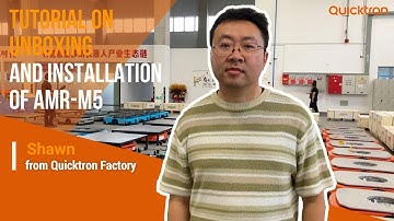 Tutorial on Unboxing and Installation of AMR-M5,  A step-by-step explanation by technical support