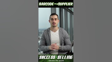 Sending Your Barcode to Your Supplier isn’t.. #shorts