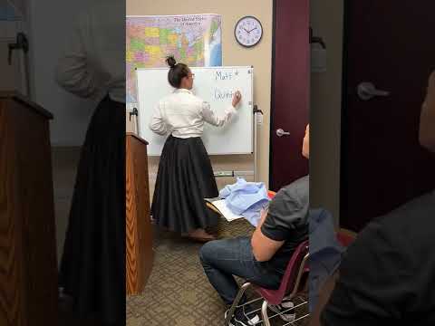 Teacher finally figures out how to get to her students! #shorts