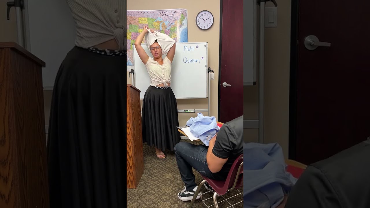 Teacher Finally Figures Out How To Get Her Students Shorts