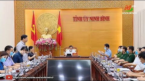 Giao ban công tác dân vận quý II năm 2021