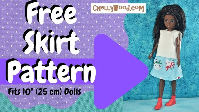 Free Doll Clothes Sewing Patterns: Creatable World Free Doll Clothes Pattern & Tutorial for Skirt - YouTube free-doll-clothes-sewing-patterns-creatable-world-free-doll-clothes-pattern-tutorial-for-skirt-youtube