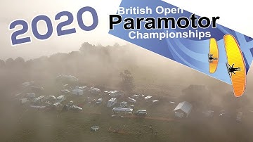 British Open Paramotor Championships Highlights 2020