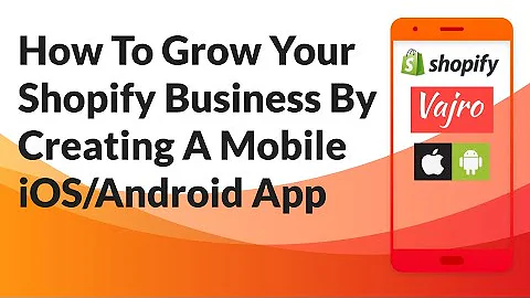 Build a Mobile App for Your Shopify Store with Vajro