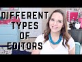 Different Types of Editors For Your Novel | How To Edit Your Novel: Part 2
