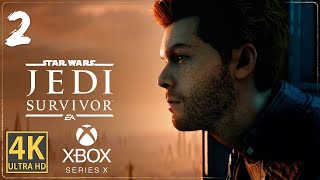 Star Wars Jedi Survivor XBOX SERIES X Прохождение #2 4K