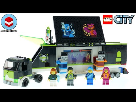 LEGO City 60388 Gaming Tournament Truck - LEGO Speed Build Review