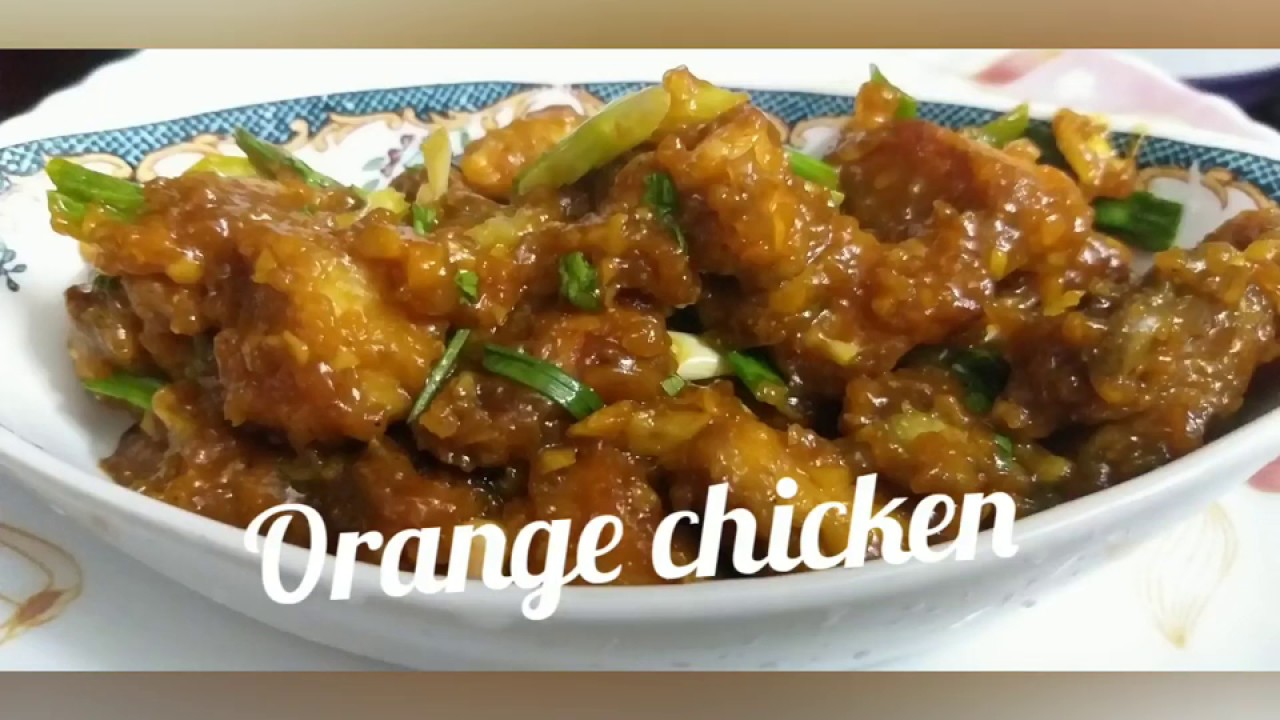 ORANGE CHICKEN YouTube