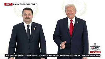 WATCH: President Trump Shakes Hands with Foreign Leaders - 10/13/25
