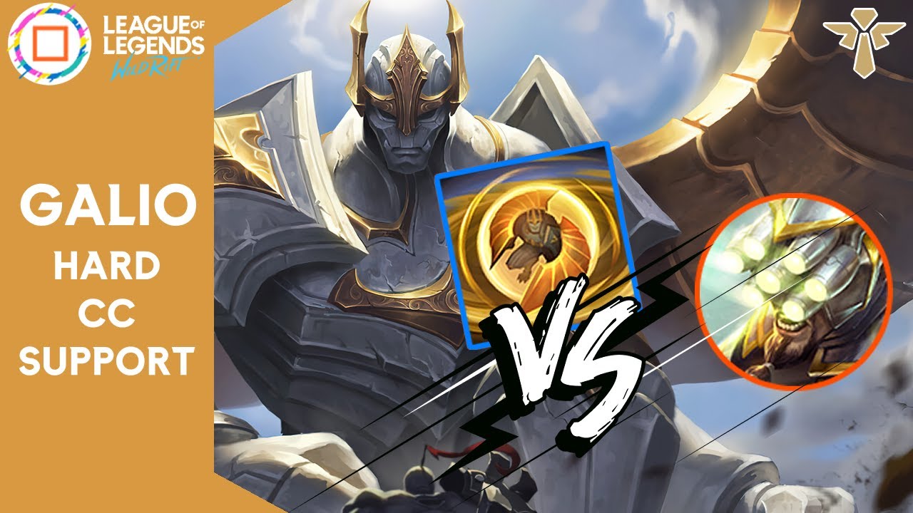 Galio Support for Counter Master Yi Wild Rift Galio Gameplay