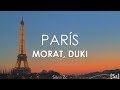 Morat, Duki - París (Letra)