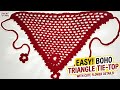 How to Crochet a Triangle Waist Tie | The Must-Have Accessory