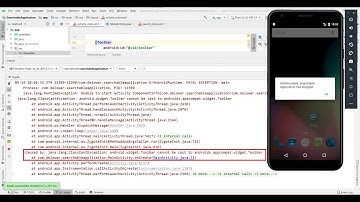Toolbar Error in Android Studio