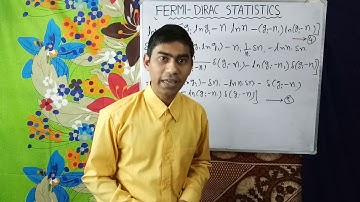 Fermi - Dirac statistics