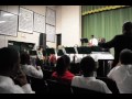 BCHS Music Department Jazz Band performing Two Front Teeth