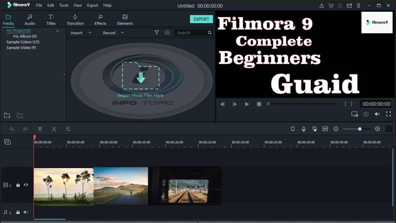 How to work filmora9 Complete Video Editing Tutorial For Beginners-2020 ...