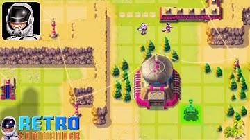 Retro Commander Gameplay | Tutorial (Android - Early Access)
