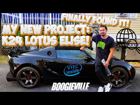 I Finally Found It! My New Project: K24 Supercharged Lotus Elise!