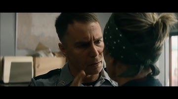 Three Billboards Outside Ebbing, Missouri /HEY FUCK HEAD/ Police Station Scene