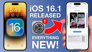 iOS 16.1 released! All new features & changes reviewed